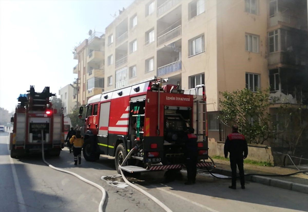 Tire\'de Ev Yangını