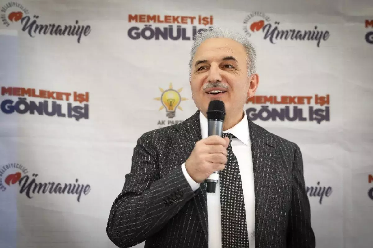 Yıldırım: "Ümraniye\'de Yeni Metro Hatları ile Önümüzdeki 5 Yıl İçerisinde Ulaşım Sorunu Kalmayacak"