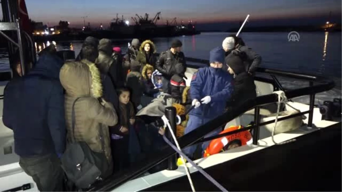 59 Düzensiz Göçmen Yakalandı - Çanakkale