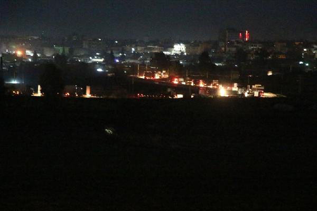 ABD Konvoyu, Nusaybin\'den Görüntülendi