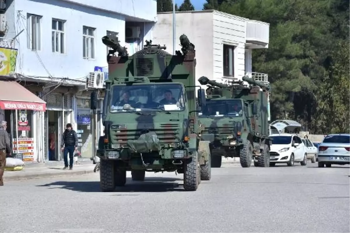 Ceylanpınar Sınırına Askeri Sevkiyat