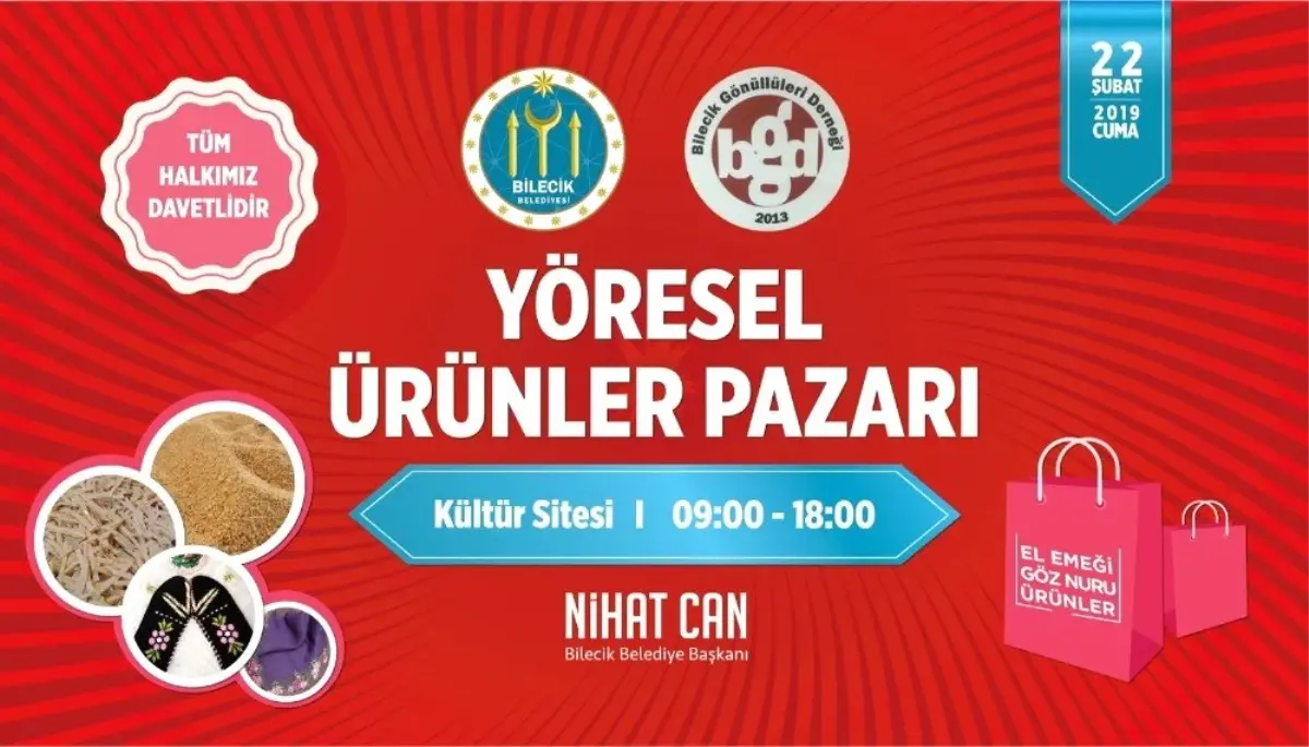 El Emeği Göz Nuru Ürünler "Yöresel Ürünler Pazarında"