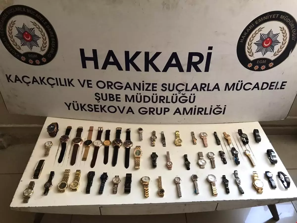 Hakkari\'de Kaçakçılık Operasyonları