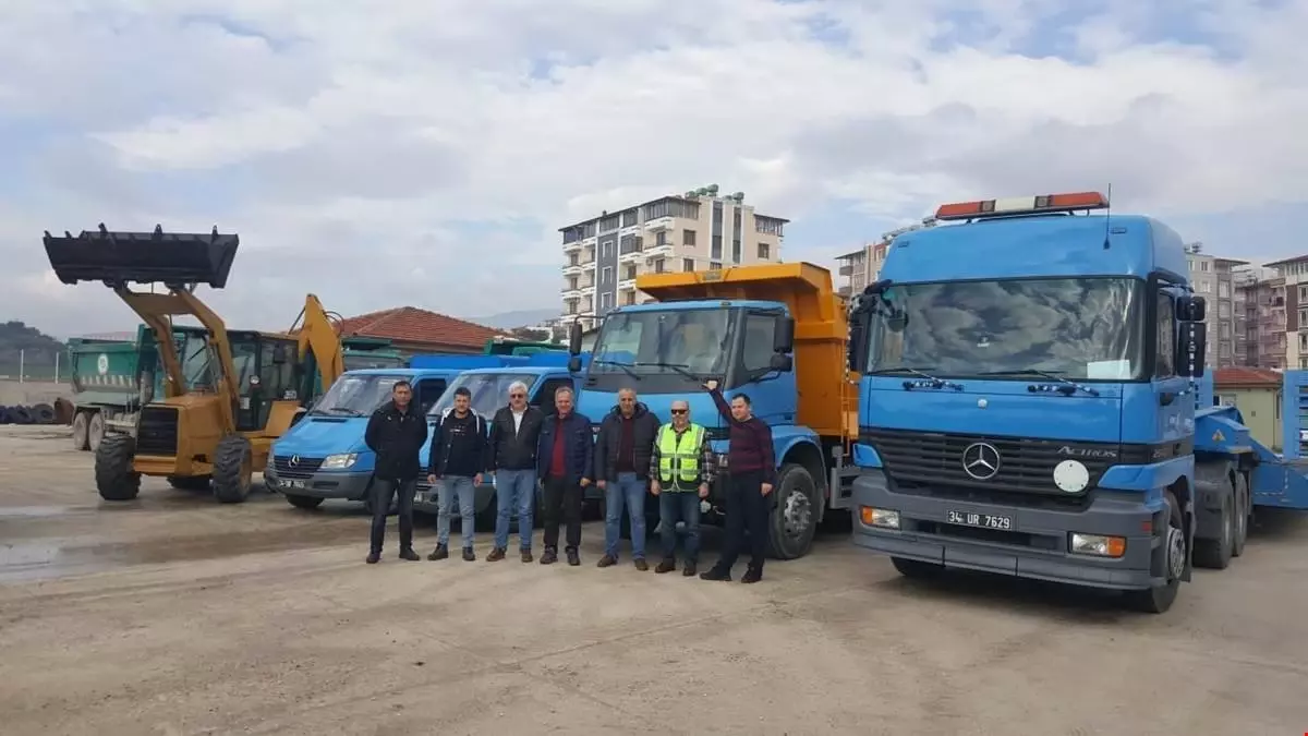 İSKİ\'den Zeytin Dalı Harekatı Bölgesine Araç Desteği