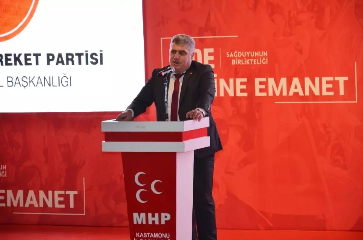MHP İl Başkanlığı Cide Belediye Başkanı Adayını Tanıttı