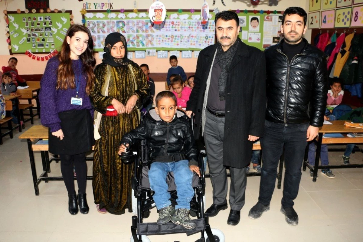Şanlıurfalı Küçük Ahmet\'in Tekerlekli Sandalye Sevinci