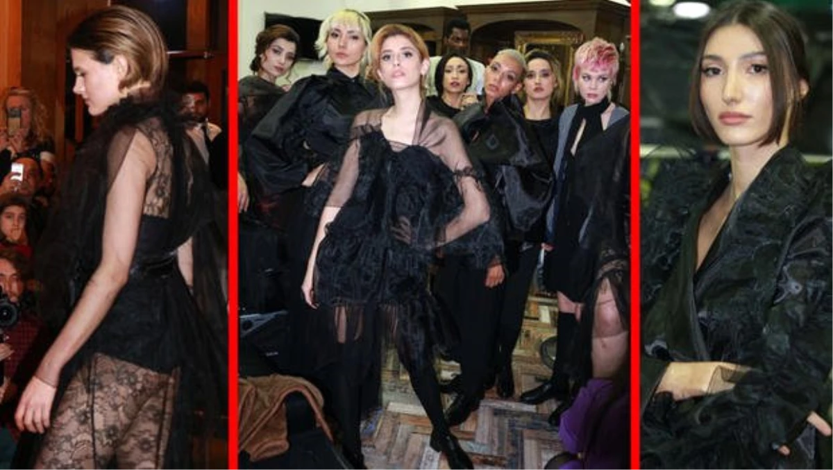Türk Modacının Tasarımlarını Ünlü Mankenler Tanıttı