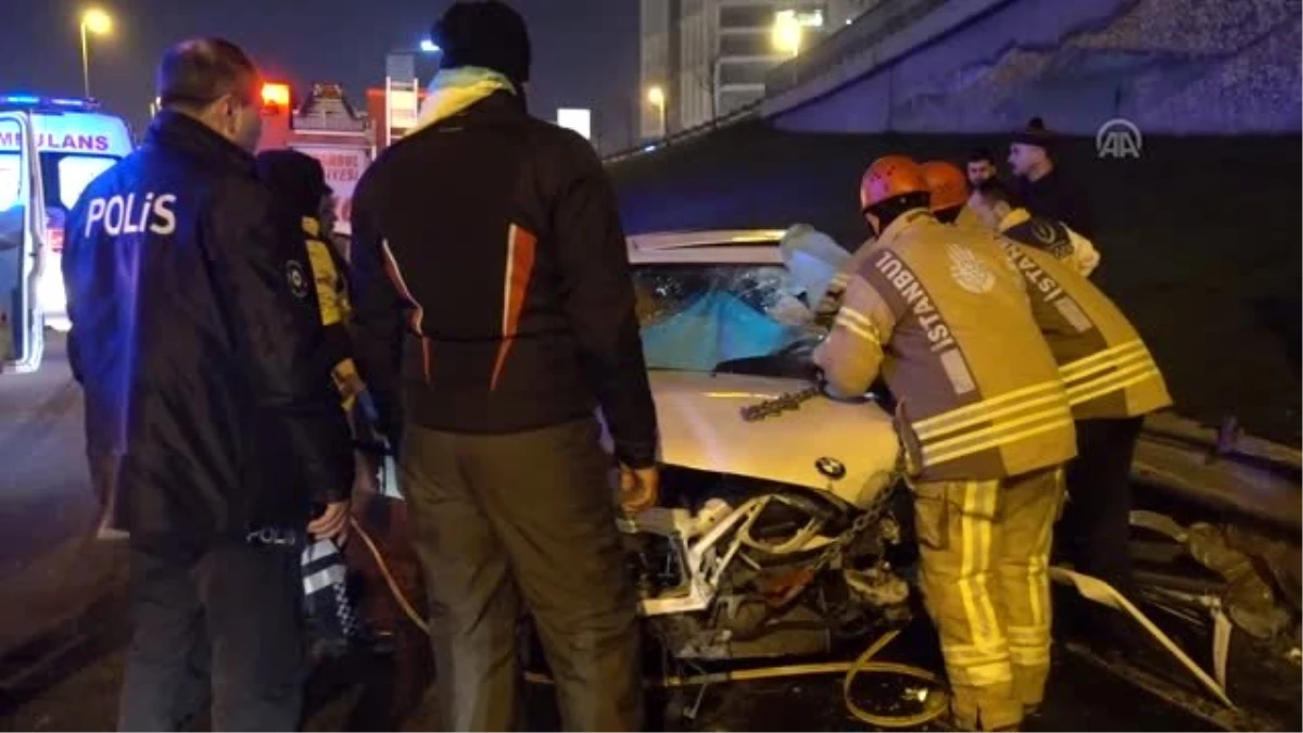 Yaralı Sürücüyü İtfaiye Kurtardı - İstanbul