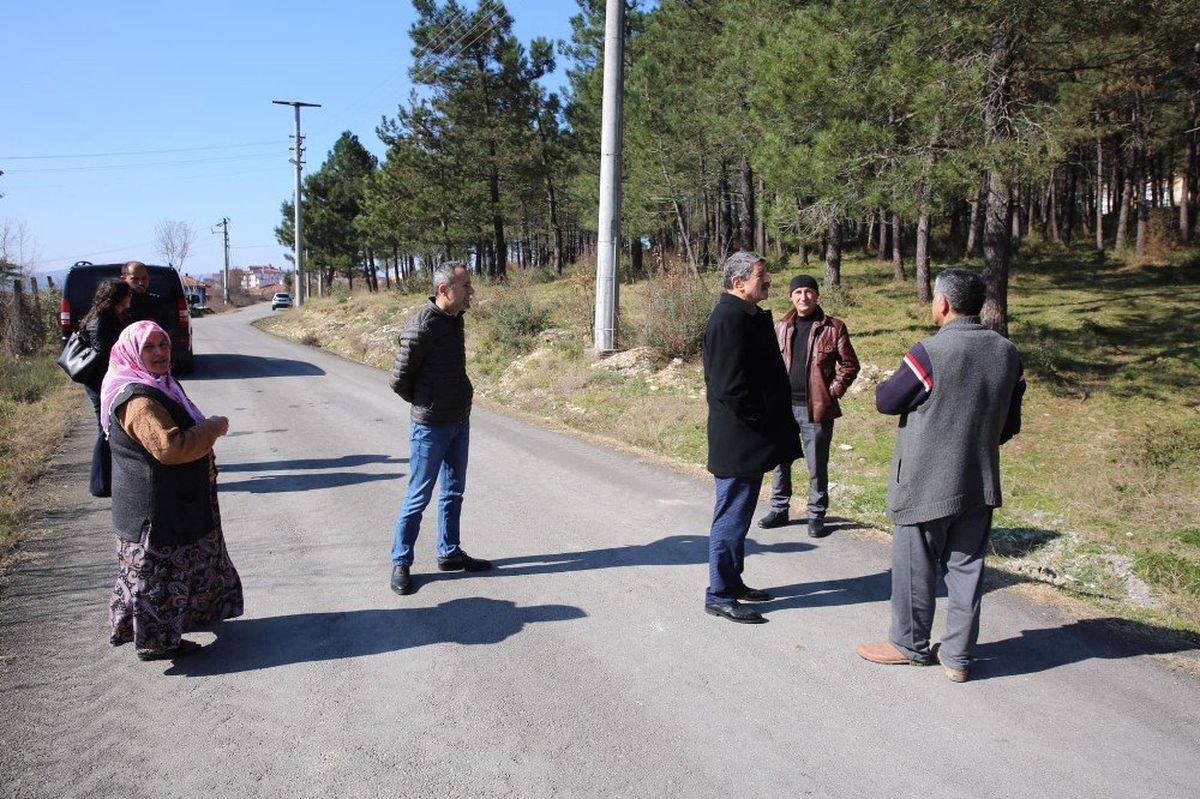 Başkan Akın Köypark Proje Alanını İnceledi