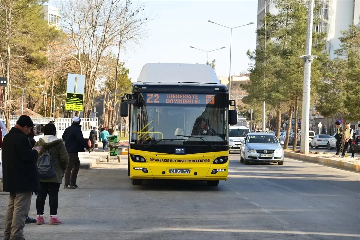 Diyarbakır\'da Toplu Ulaşım Hizmeti