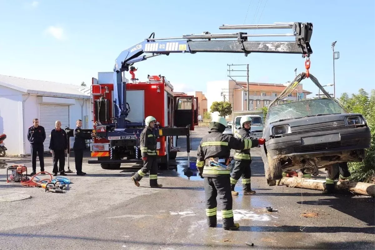 Edirne İtfaiyesi, Halka Güven Veriyor