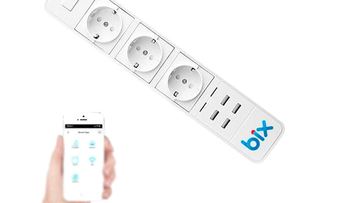 Elektrik Akımını Telefondan Kontrol Etmenizi Sağlayan Akıllı Priz: Bix Bp-01