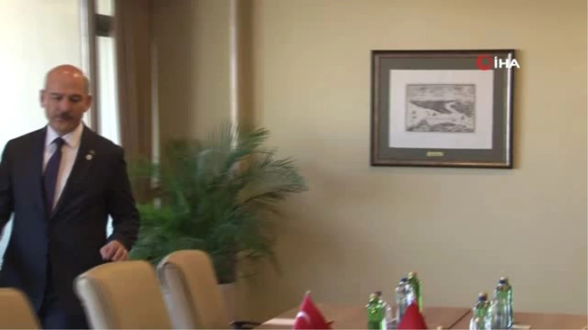 İçişleri Bakanı Soylu, Belaruslu Mevkidaşıyla Görüştü