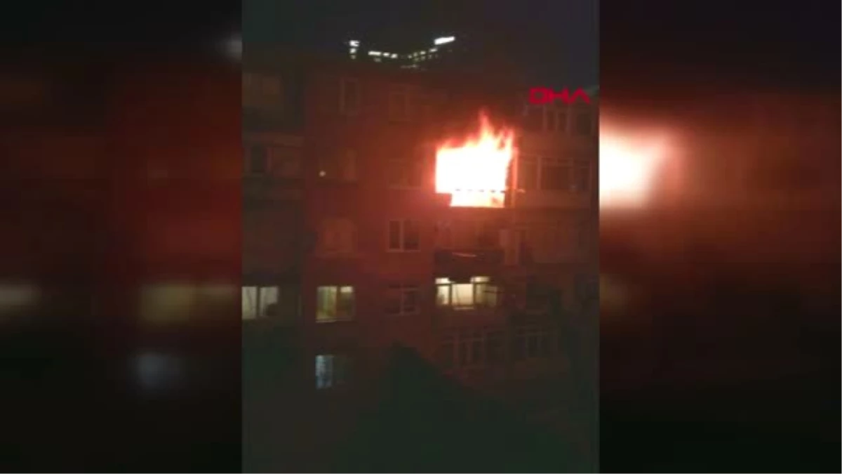 İstanbul Şişli\'de Yangın