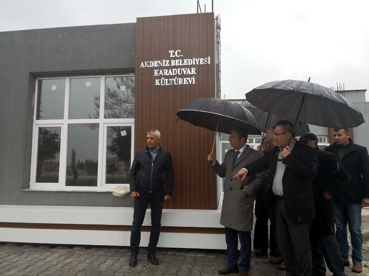 Karaduvar Mahallesi Kültür Evi İnşaatında Sona Gelindi