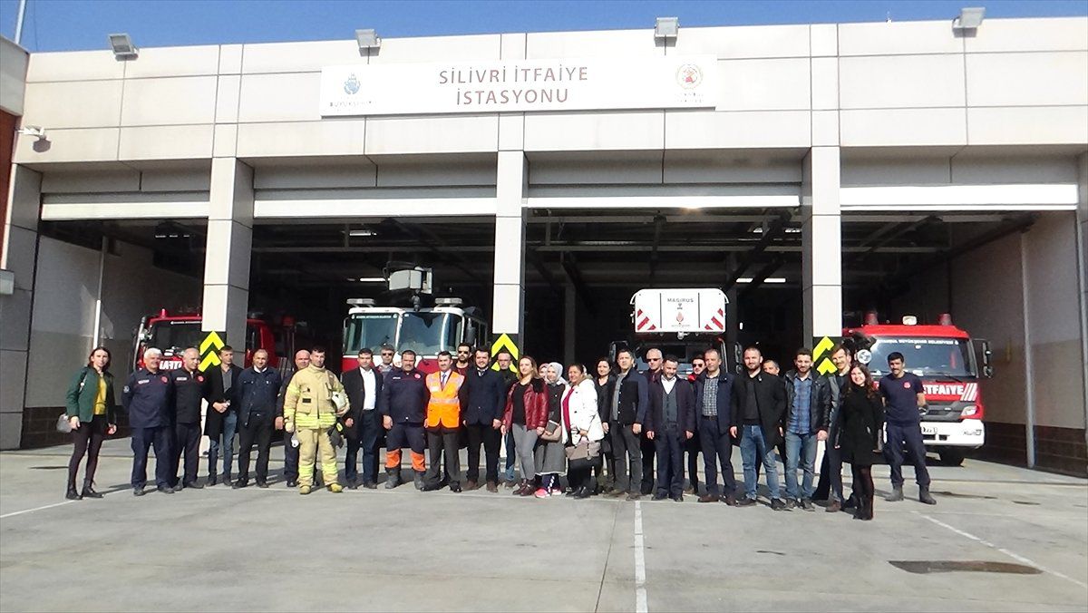 Öğretmenler Yangın Tatbikatına Katıldı