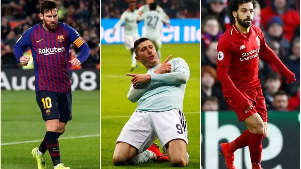 Şampiyonlar Ligi\'nde Golcülerin Gecesi: Messi, Lewandowski ve Mo Salah Sahaya Çıkıyor