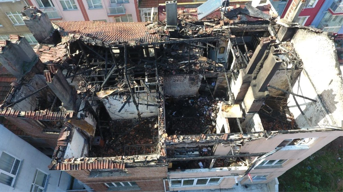 Sinop\'taki Ev Yangını