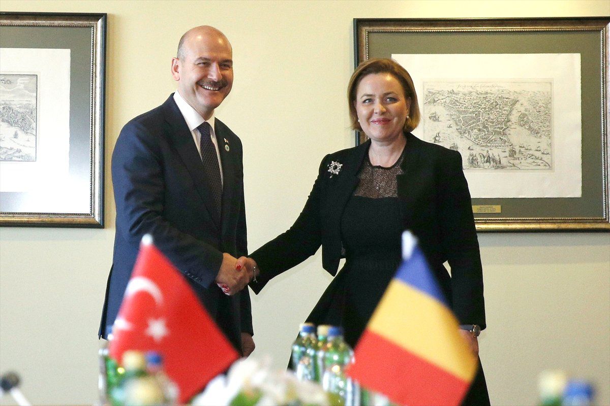 Soylu, Rumen Mevkidaşı ile Görüştü