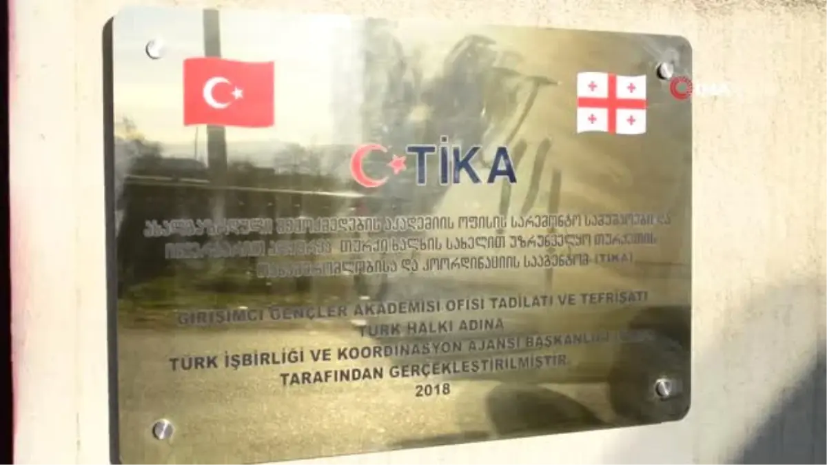 Tika Gürcistan\'da Girişimci Gençler İçin Eğitim Merkezi Açtı