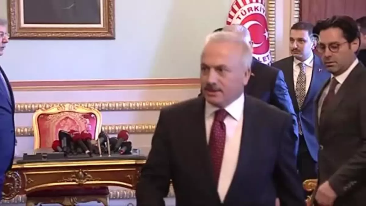 Yıldırım, Görevini Geçici Meclis Başkanı Celal Adan\'a Devretti (1)