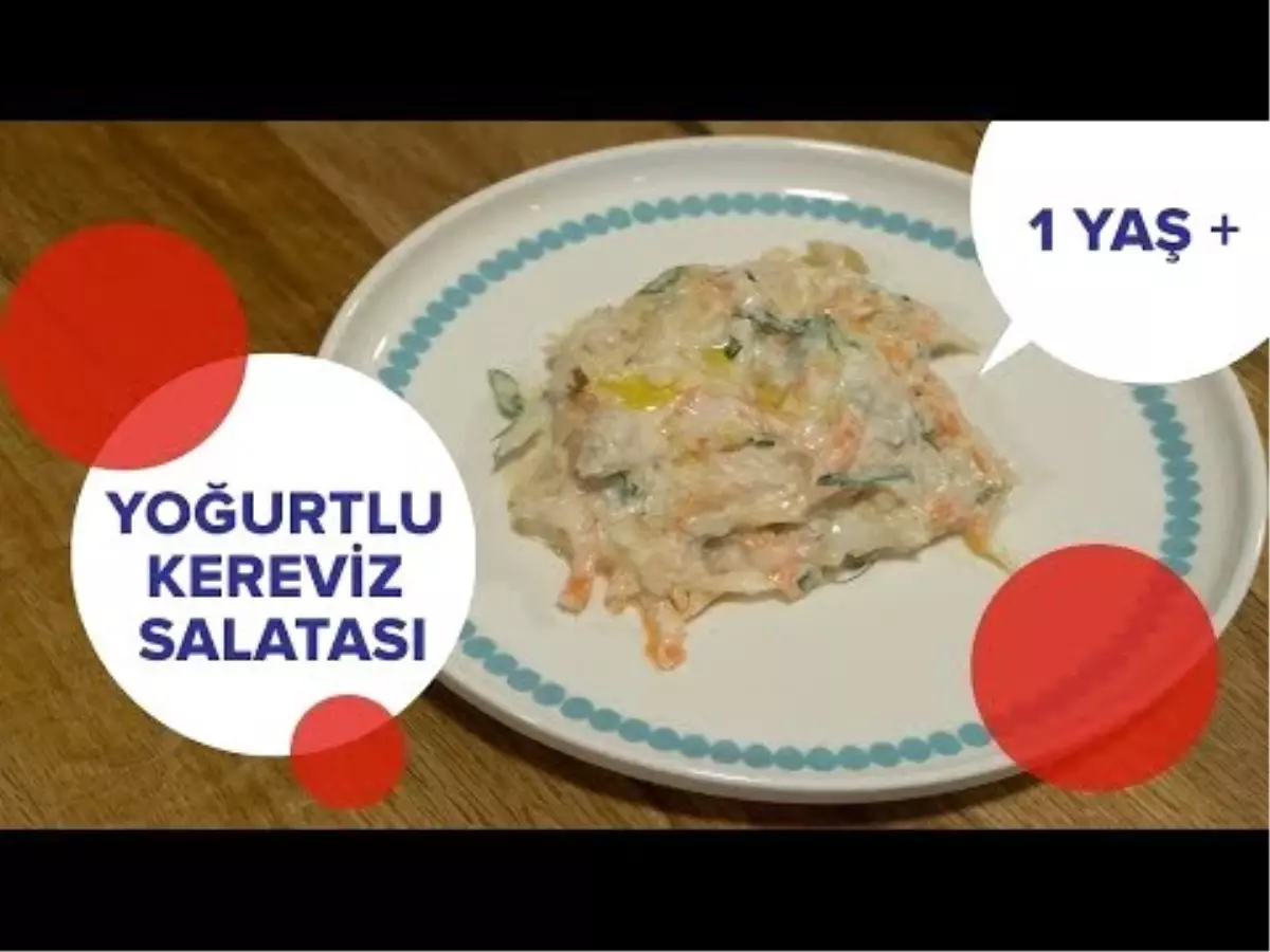 Yoğurtlu Kereviz Salatası (1 Yaş+) | İki Anne Bir Mutfak