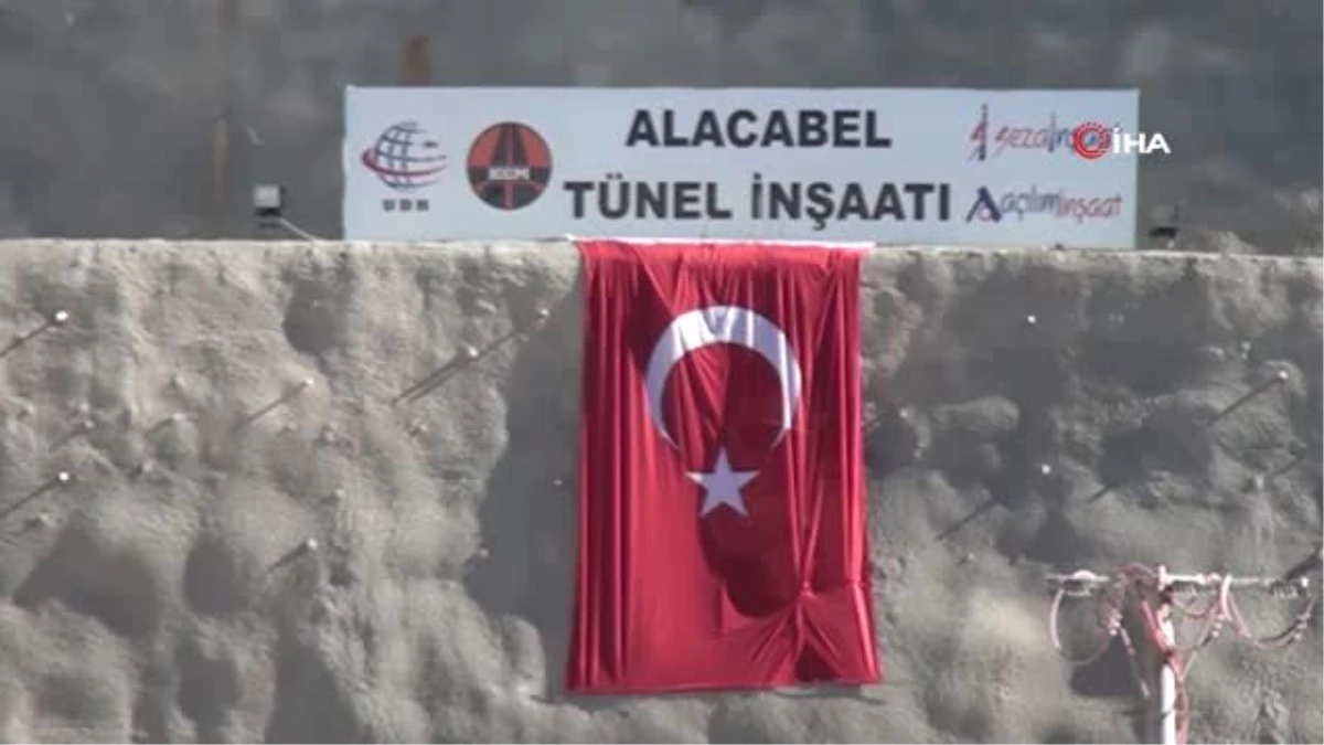 Alacabel Tünel İnşaatı Yeniden Başladı