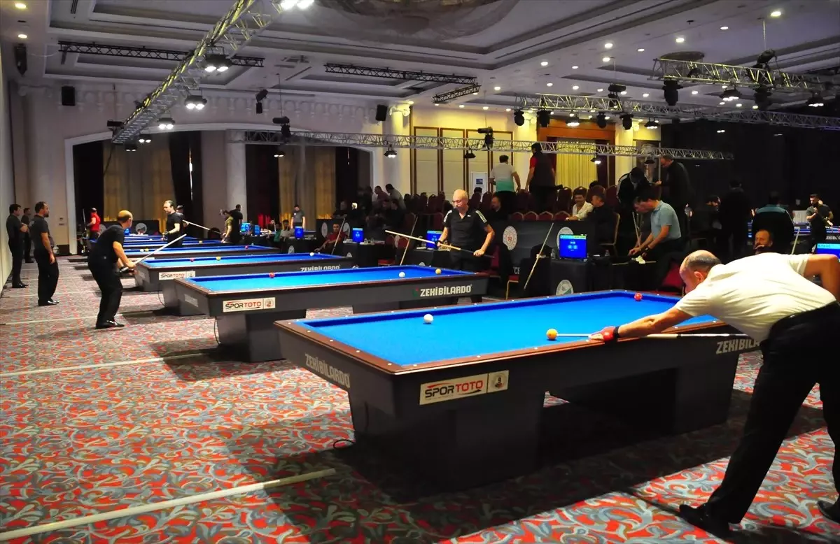 Antalya\'da Bilardo Şöleni