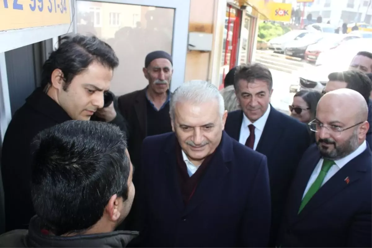 Binali Yıldırım\'dan Sürpriz Ziyaret