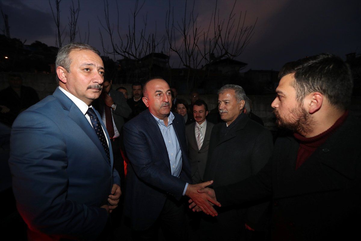 Dışişleri Bakanı Mevlüt Çavuşoğlu, Muğla\'da