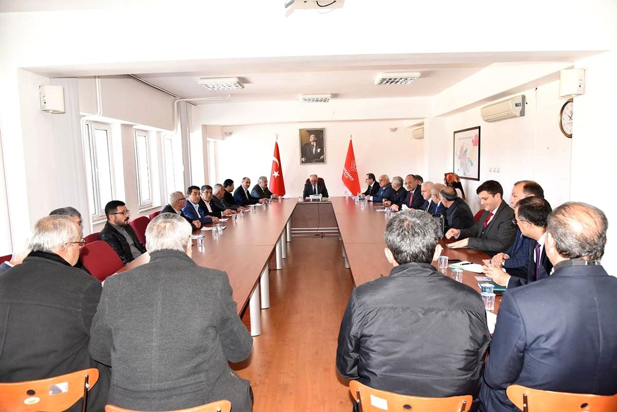 Karaman\'da Muhtarlar Toplantısı