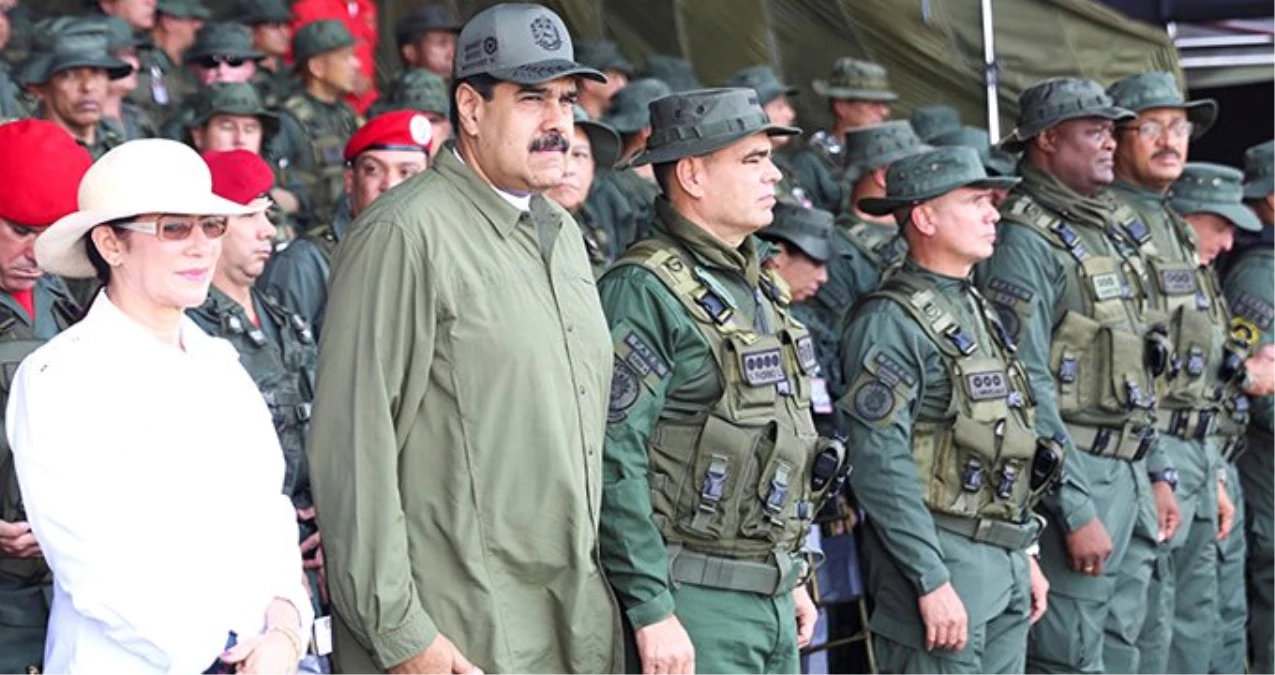 Venezuela Askerleri Sınırda Konuşlandırılıyor
