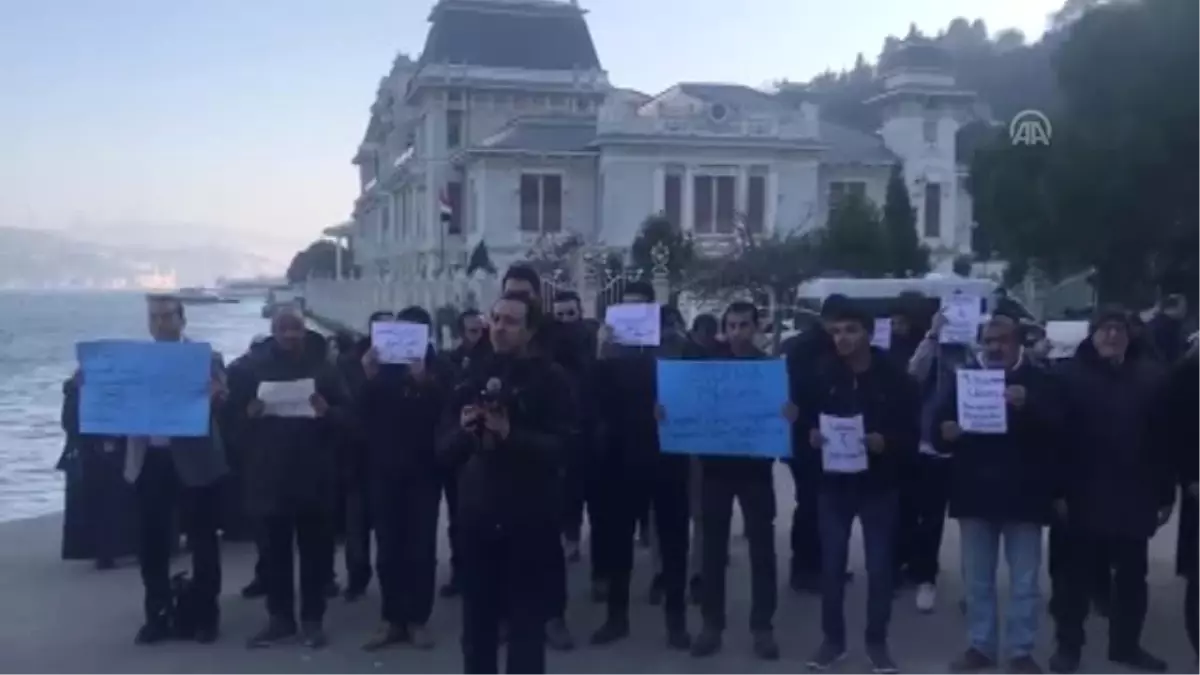 Mısır Konsolosluğu Önünde "İdam" Protestosu - İstanbul