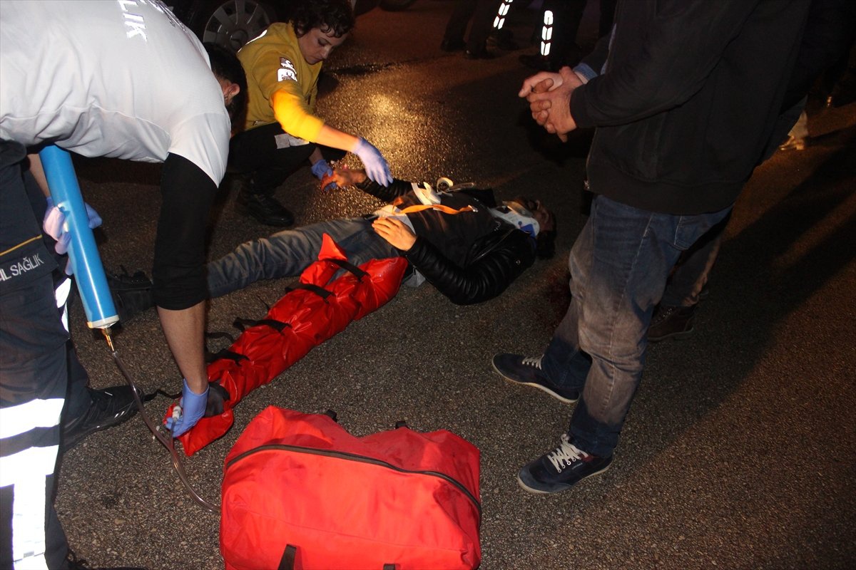 Polis ve Vatandaşa Çarpıp Kaçan Sürücü Yakalandı