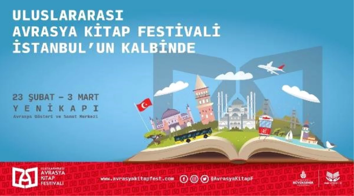 Uluslararası Avrasya Kitap Festivali Başlıyor