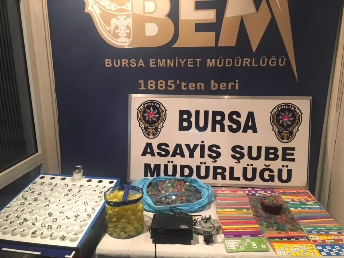 Ahlak Polisinden Kumar Baskını