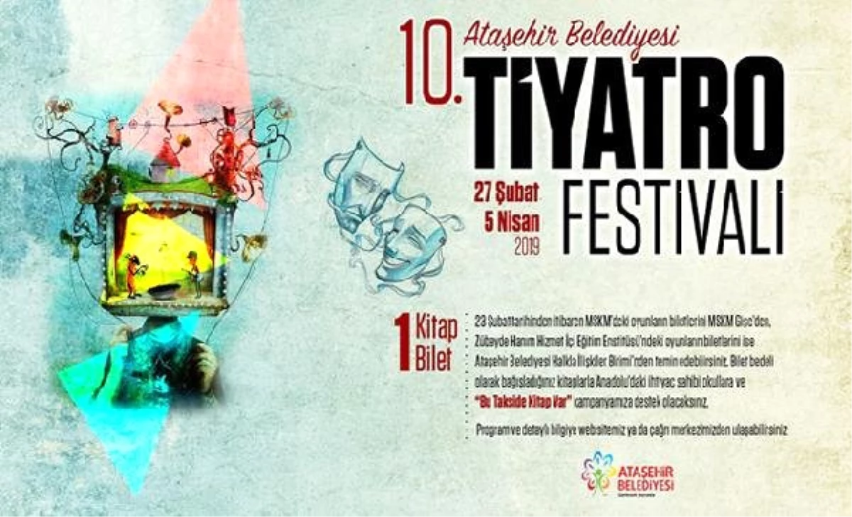 Ataşehir Tiyatro Festivali 10\'uncu Kez Düzenlenecek