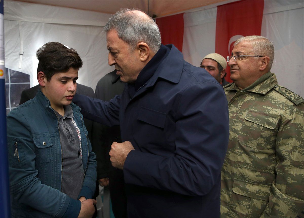 Bakan Akar ve Orgeneral Güler Erzurum\'da