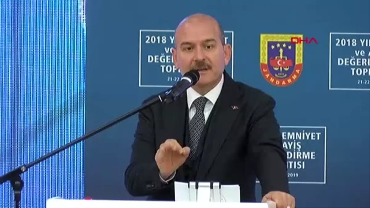 Bakan Soylu, \'Emniyet ve Asayiş Değerlendirme Toplantısı\'nda Konuştu-