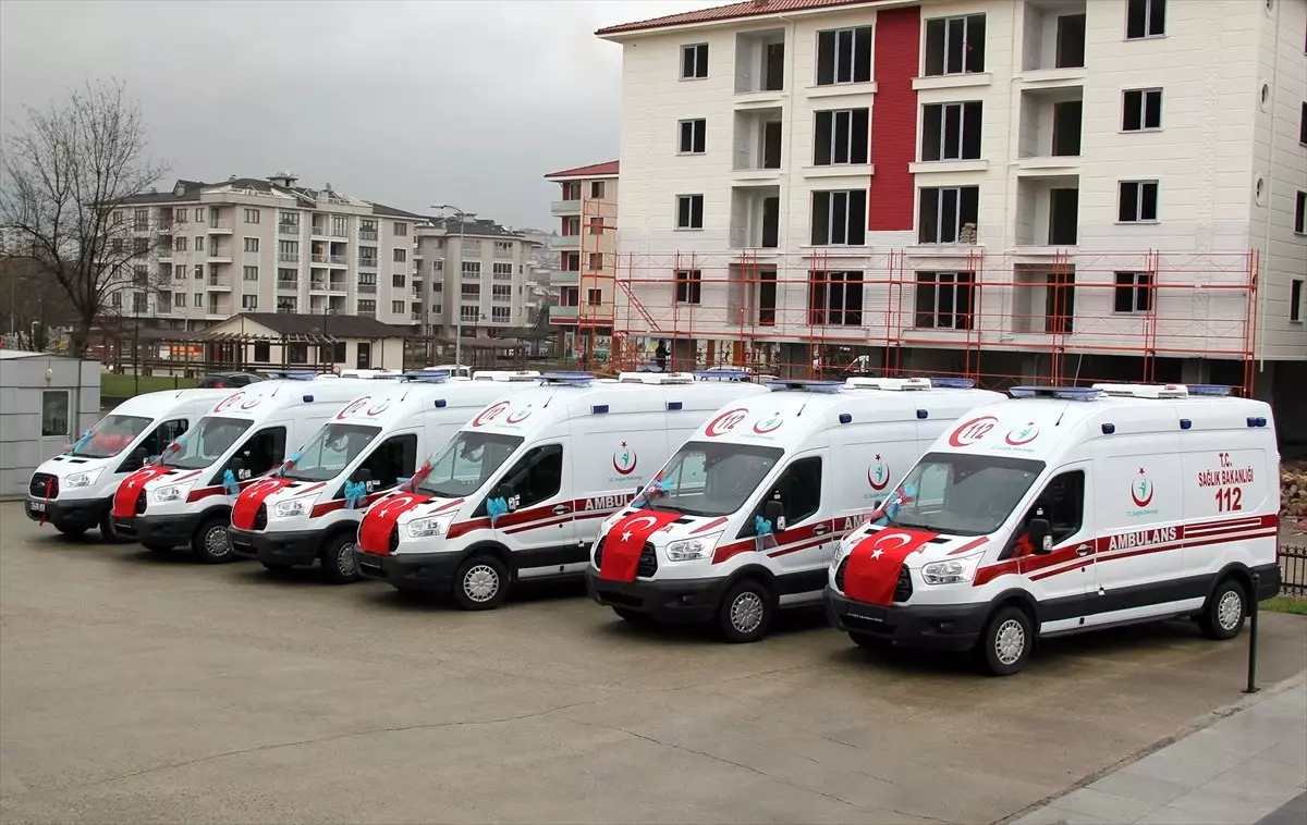 Bartın\'a Yeni Ambulans Tahsisi