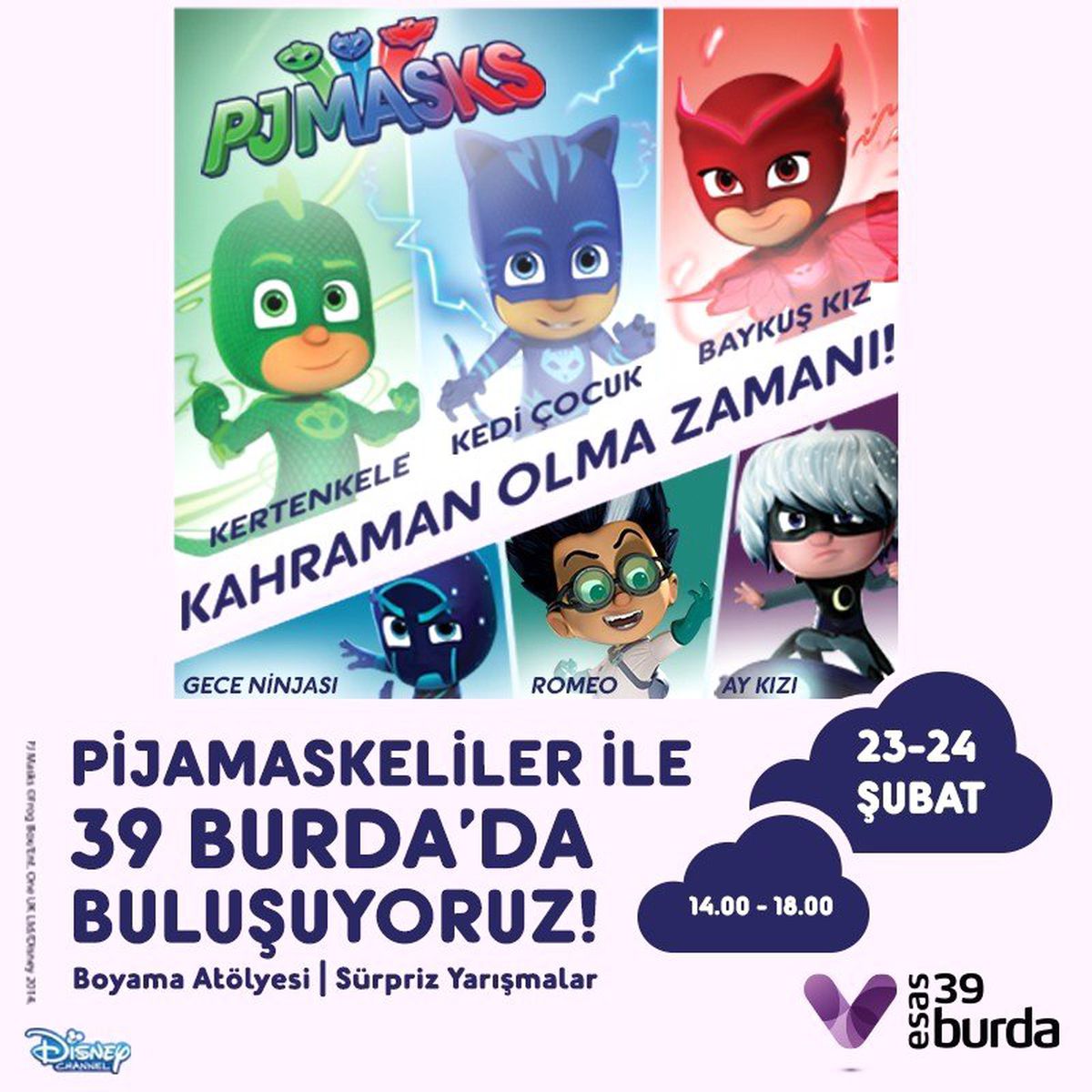 Çocukların Sevgilisi \'Pijamaskeliler\' Geliyor