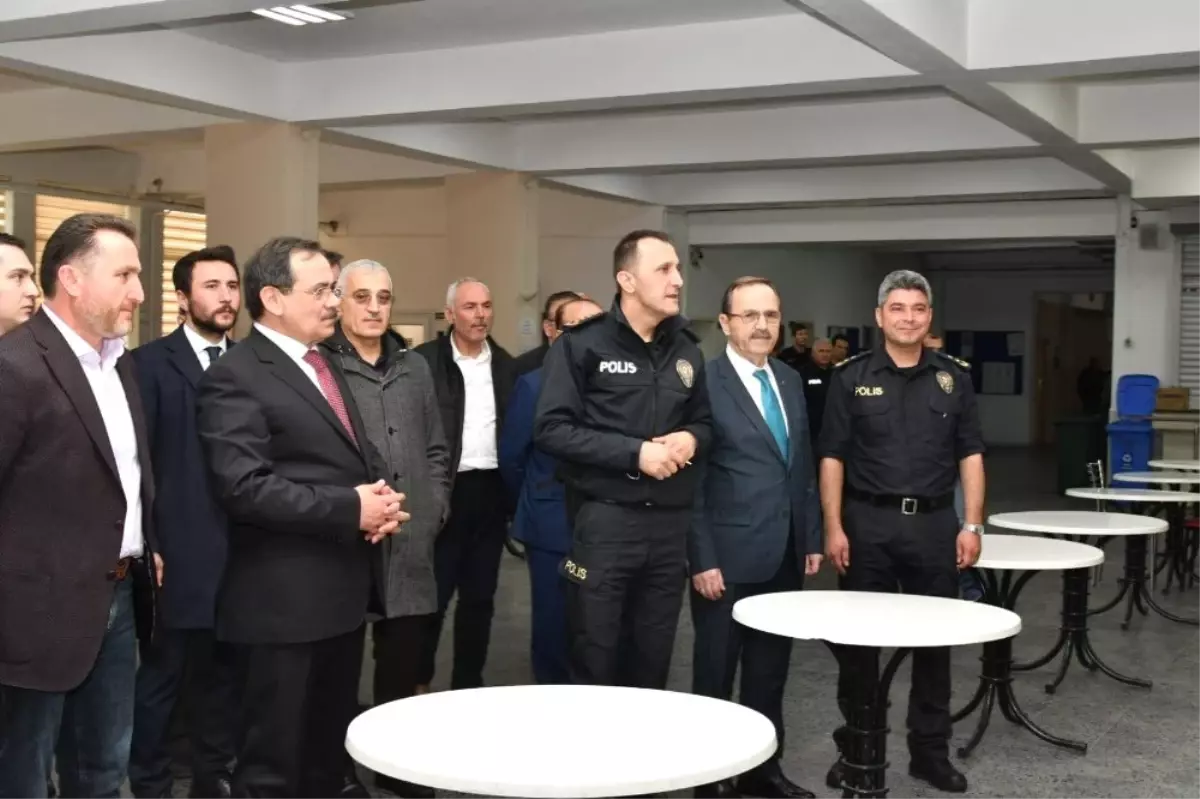 Cumhur İttifakı Adayları Polis Okulunda