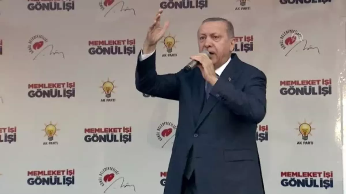 Cumhurbaşkanı Erdoğan: "Bunların Heybesinde Saman Bile Yok"