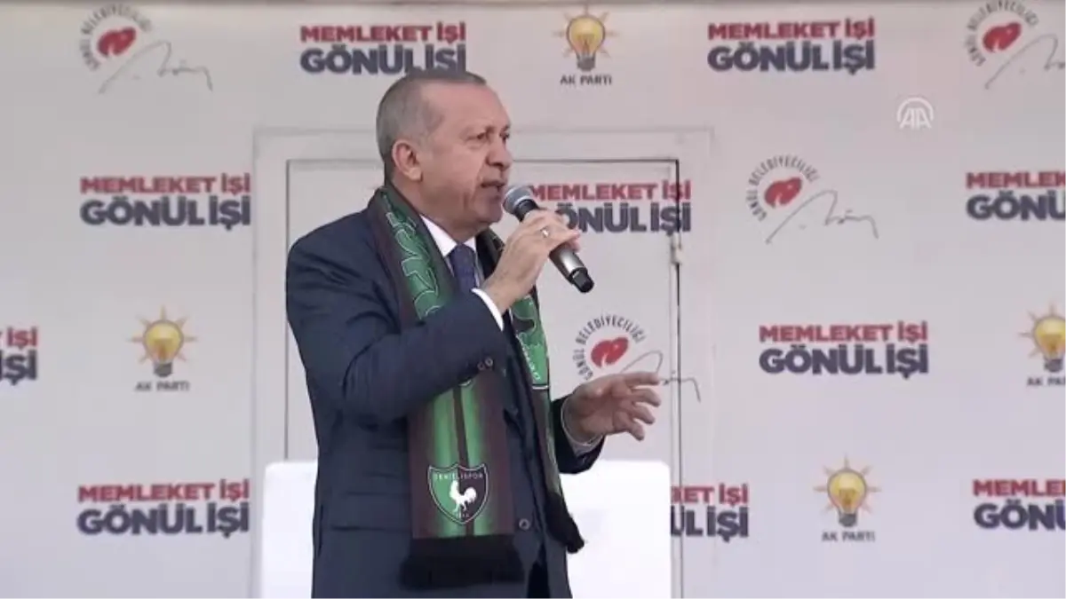 Cumhurbaşkanı Erdoğan: "Cumhur İttifakı\'nın Karşısına Dörtlü Bir Çete Çıkardılar"