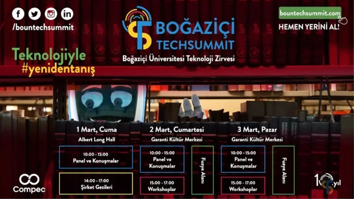 En İlgi Çekici Teknoloji Trendleri Boğaziçi Techsummit\'19\'da