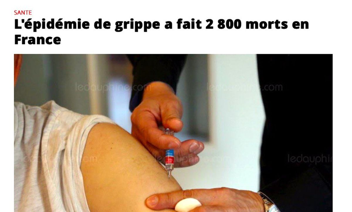 Fransa\'da Grip Salgını