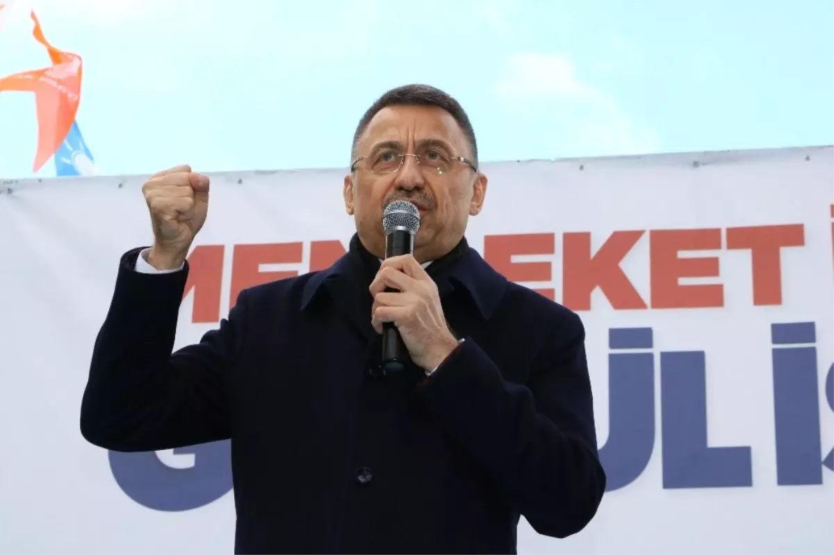 Fuat Oktay: "Türlü Oyunlar İçerisine Girenler Hiçbir Zaman Bizimle Olmamıştır"