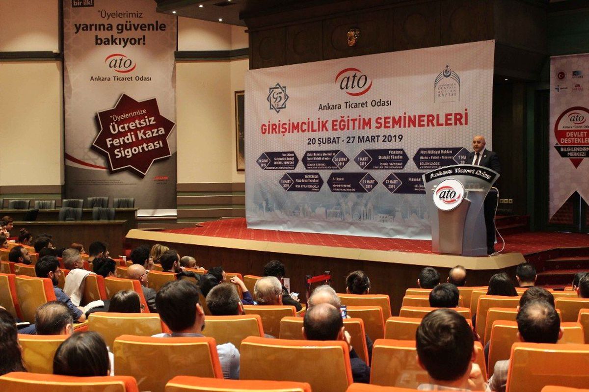 Girişimcilik Eğitim Seminerleri Dizisinin İlki ATO\'da Gerçekleşti
