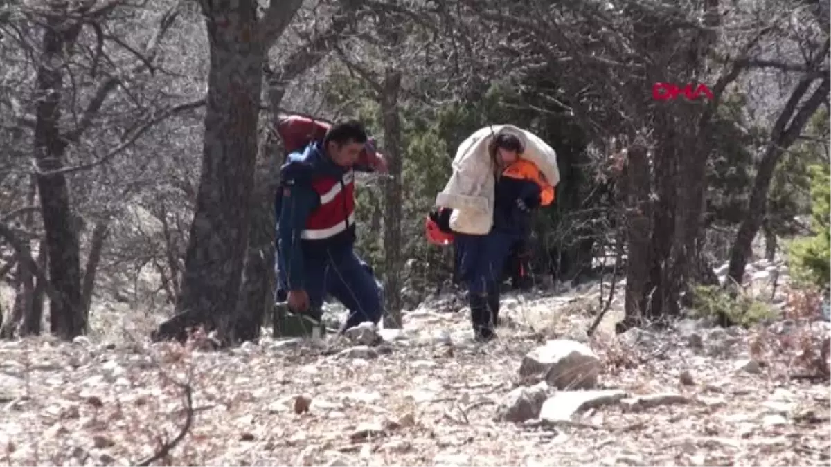 Karaman Uçuruma Düşen Avcı, 22 Saat Süren Operasyon Kurtuldu