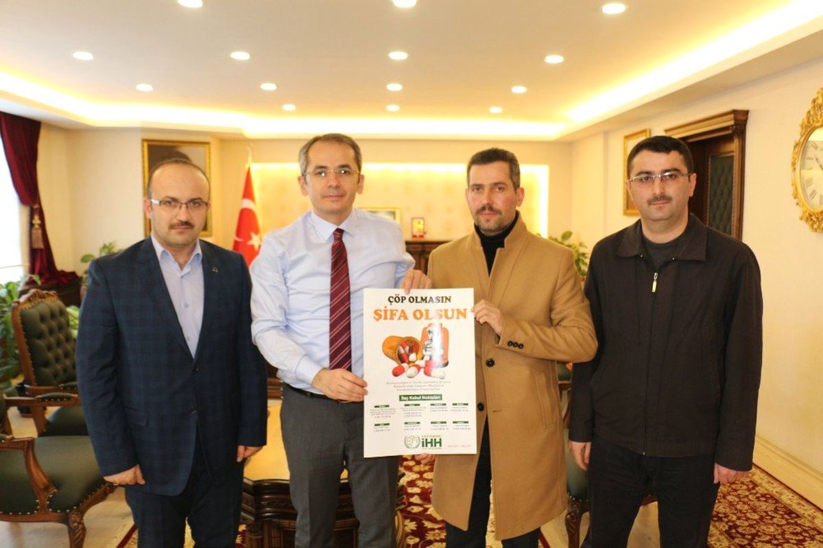 Kaymakam Pişkin, Ziyaretçilerini Ağırladı
